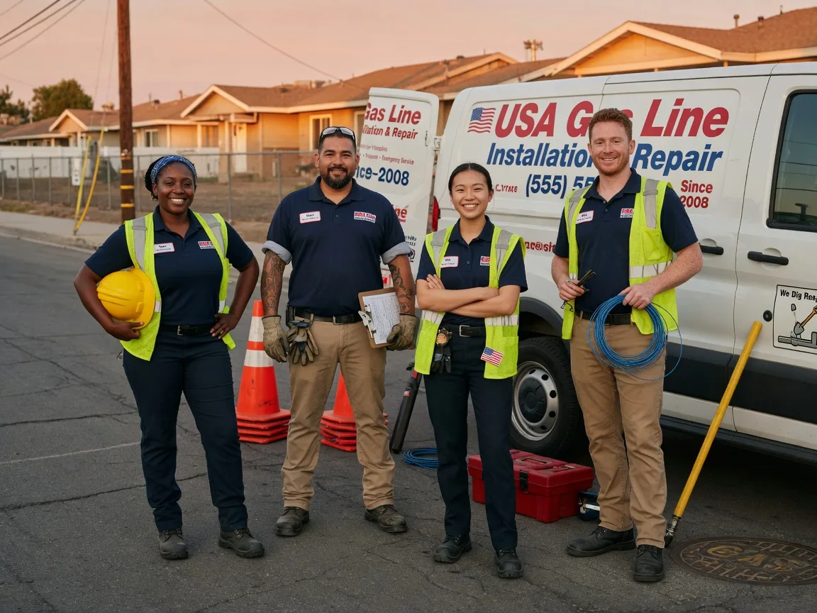 Gas Line Installation company in Fulton, TX